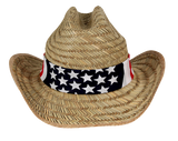 Solfish™ American Cowboy Rush Straw Hat Multi-Fit