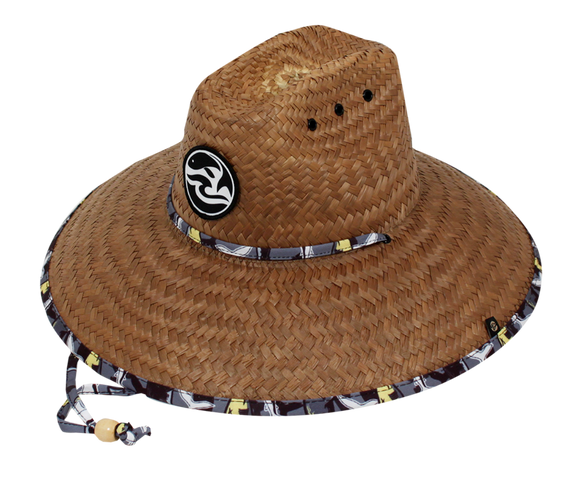 Lifeguard Hat Great Shark Underbrim Multi-Fit W/Patch