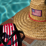 Lifeguard Hat American Surf Flag Multi-Fit
