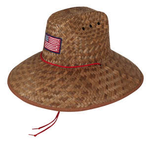 Lifeguard Hat American Surf Flag Multi-Fit