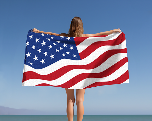 Baja Billy's™ American Flag Stars & Stripes Towel