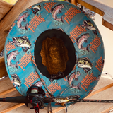 Lifeguard Hat Gone Fishing Underbrim Multi-Fit W/ Patch