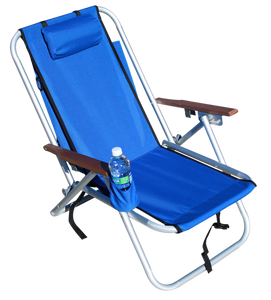 Lazy Lounger Backpack Chair - blue