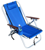 Lazy Lounger Backpack Chair - blue