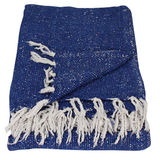 Baja Billy's™ Woven Beach Blanket Large 48"x72" - blue