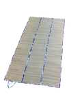 Beach Mat Hibiscus Foldable 36"x72" - blue