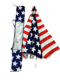 Beach Umbrella Sling Pack w/ tilt - American Flag