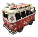 Classic Peace Van 8" w/ rack - red