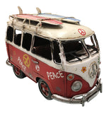 Classic Peace Van 8" w/ rack - red